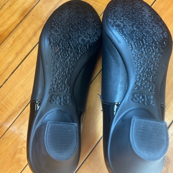 SAS Isabel Leather Patent Block Heels Mary Jane Pumps. Size 7N Comfort Support - Picture 12 of 14